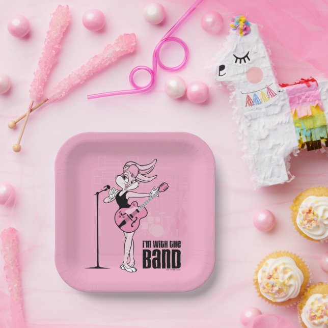 Lola Bunny, ich bin mit der Band Pappteller (Party)