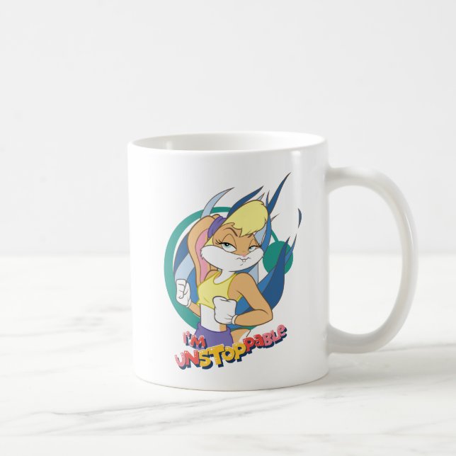 Lola Bunny "Ich bin nicht zu stoppen" Kaffeetasse (Rechts)