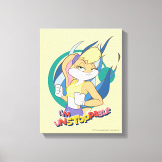 Lola Bunny "Ich bin nicht zu stoppen" Leinwanddruck