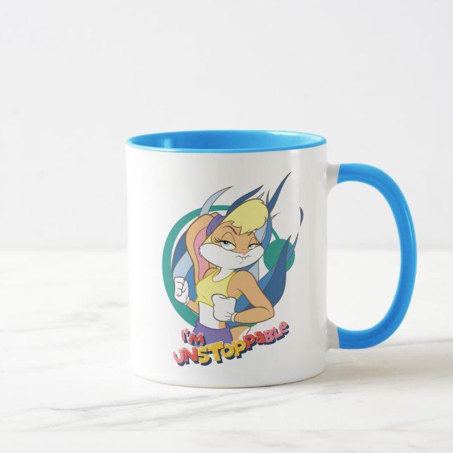 Lola Bunny "Ich bin nicht zu stoppen" Tasse (Rechts)