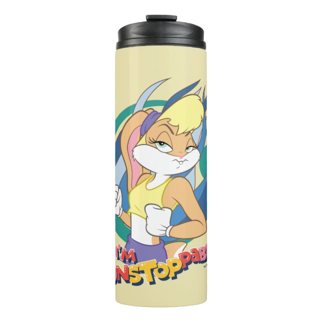 Lola Bunny "Ich bin nicht zu stoppen" Thermosbecher (Vorderseite)