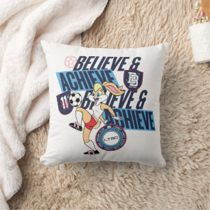 Lola Bunny LOONEY TUNES™ Fußballclub-Grafik Kissen