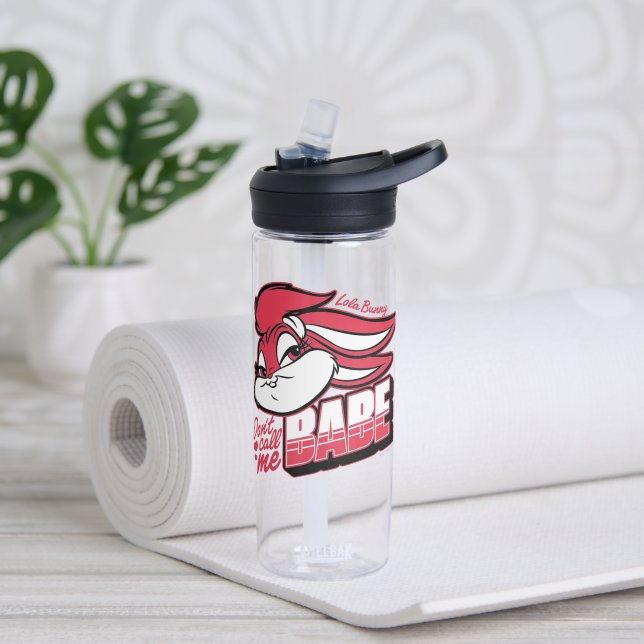 Lola Bunny nennt mich nicht Babe Trinkflasche (Yoga)