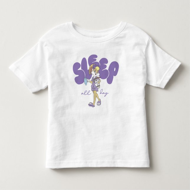 Lola Bunny Sleep All Day Kleinkind T-shirt (Vorderseite)