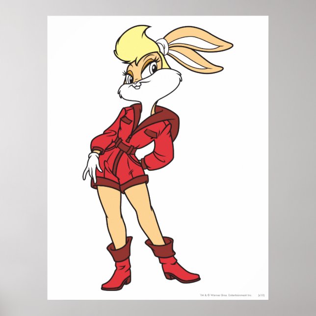 Lola Bunny Super Niedlich Poster (Vorne)