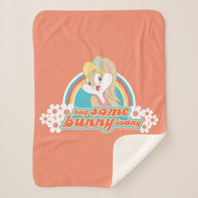 Lola Bunny umarmen heute etwas Bunny Sherpadecke (Vorderseite)