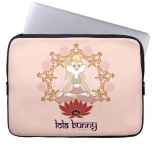 Lola Bunny Yoga Lotus Pose Laptopschutzhülle