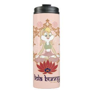 Lola Bunny Yoga Lotus Pose Thermosbecher