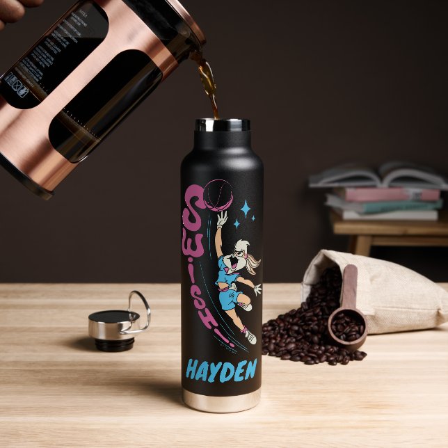 Lola Buny "SWISH!" Basketball Dunk Trinkflasche (Kaffee)