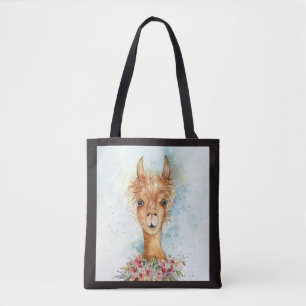 Lola die Llama Tote Tasche