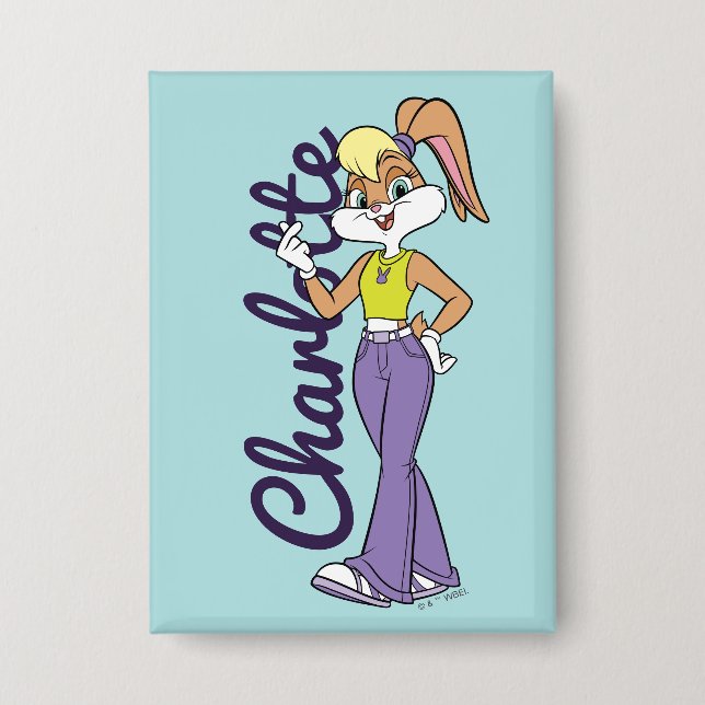 Lola Finger Heart Button (Vorderseite)