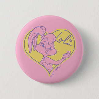 Lola Heart Signature Button