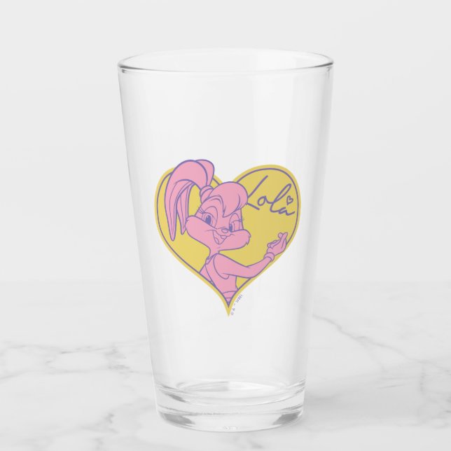 Lola Heart Signature Glas (Vorderseite)