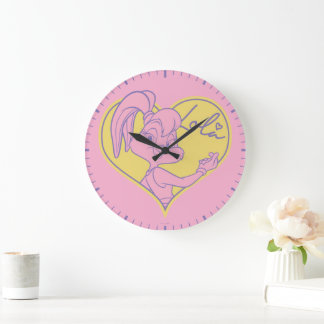 Lola Heart Signature Große Wanduhr
