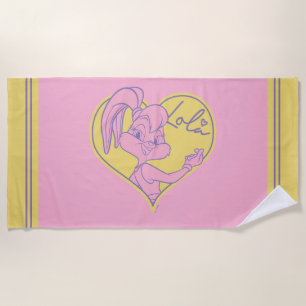 Lola Heart Signature Strandtuch