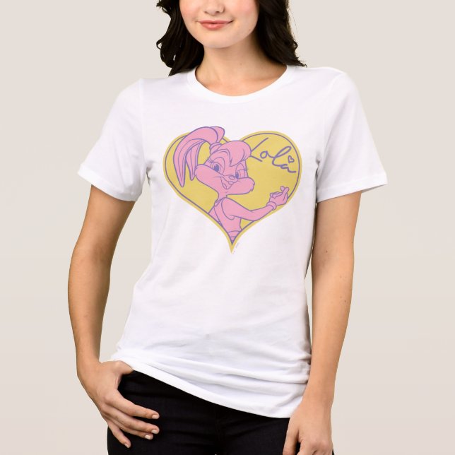 Lola Heart Signature Tri-Blend Shirt (Vorderseite)