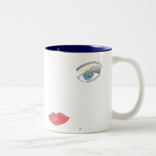 Lola Kaffee-Tasse Zweifarbige Tasse