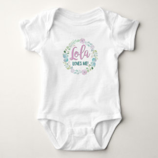 Lola Lieben ich! Baby Strampler