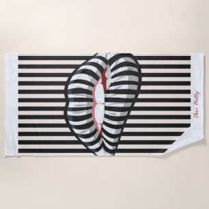 Lola Lips Strandtuch