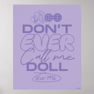 Lola "Nenn mich nie Puppe" Poster