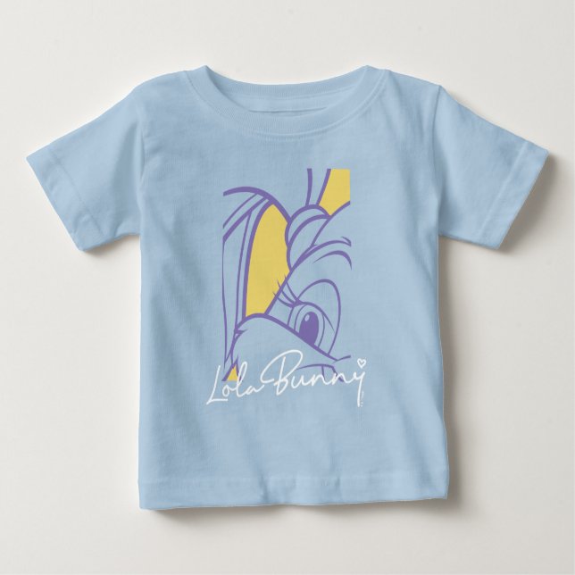 Lola Portrait Autograph Baby T-shirt (Vorderseite)
