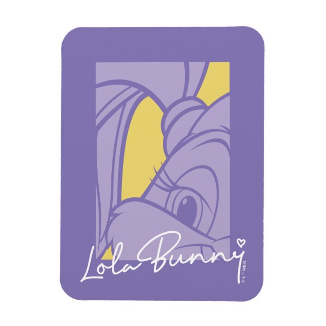 Lola Portrait Autograph Magnet (Vertikal)