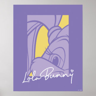 Lola Portrait Autograph Poster