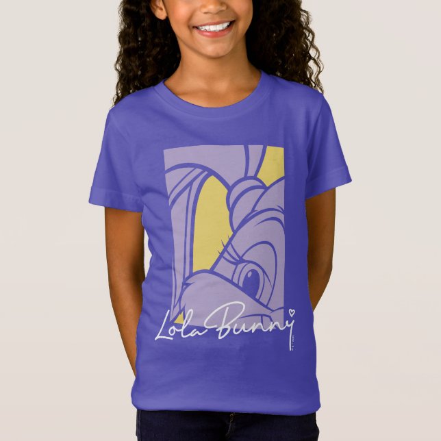 Lola Portrait Autograph T-Shirt (Vorderseite)