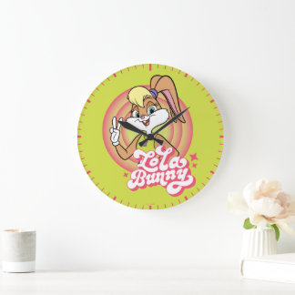 Lola Retro LOONEY TUNES™ Rings Große Wanduhr