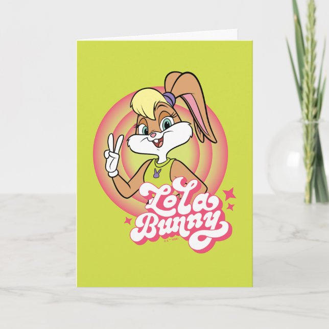 Lola Retro LOONEY TUNES™ Rings Karte (Vorderseite)