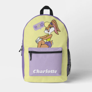 Lola Sitting Bedruckter Rucksack