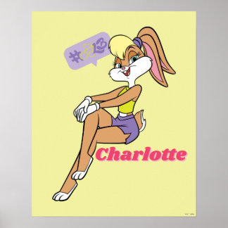 Lola Sitting Poster
