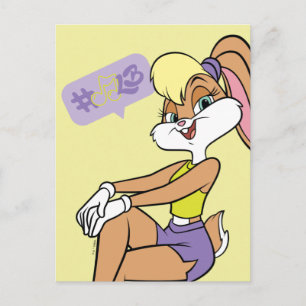 Lola Sitting Postkarte