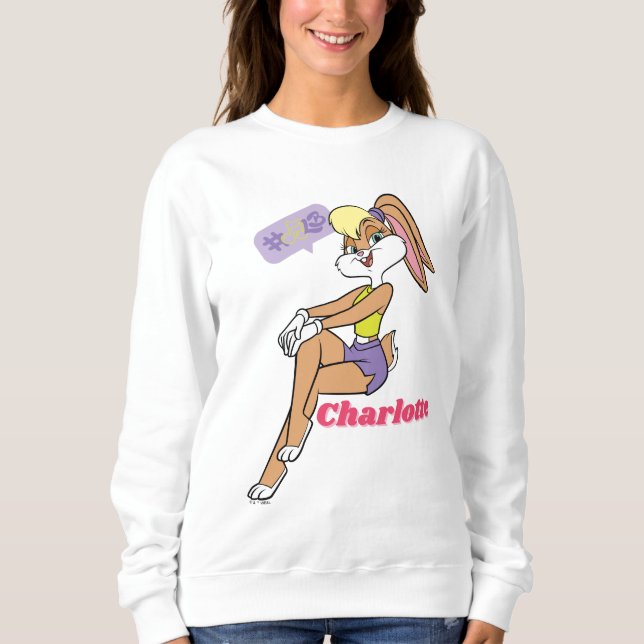 Lola Sitting Sweatshirt (Vorderseite)