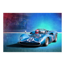 Lola T70 Poster