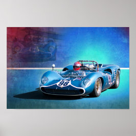 Lola T70 Poster