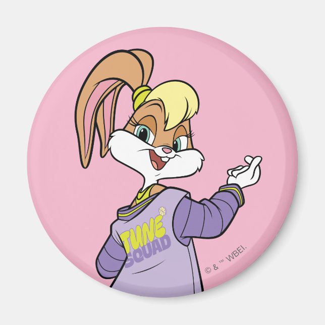 Lola TUNE SQUAD™ Varsity Herz Magnet (Vorne)