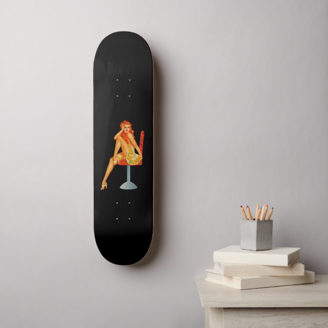 Lola Vintag Skateboard Wall Art (Wandkunst)