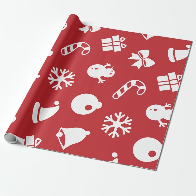 Lolailo 12 Frohe Weihnachten/Feliz Navidad Geschenkpapier (Ungerollt)