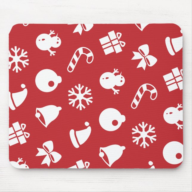 Lolailo 12 Frohe Weihnachten/Feliz Navidad Mousepad (Vorne)