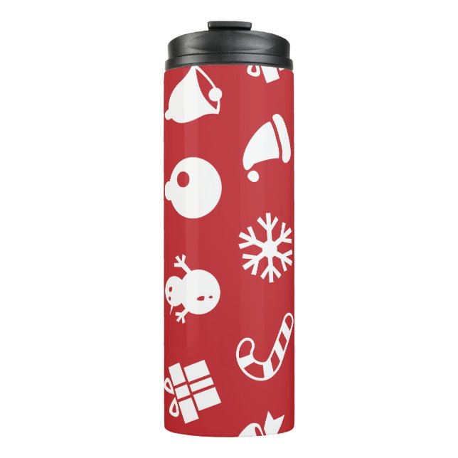 Lolailo 12 Frohe Weihnachten/Feliz Navidad Thermosbecher (Vorderseite)