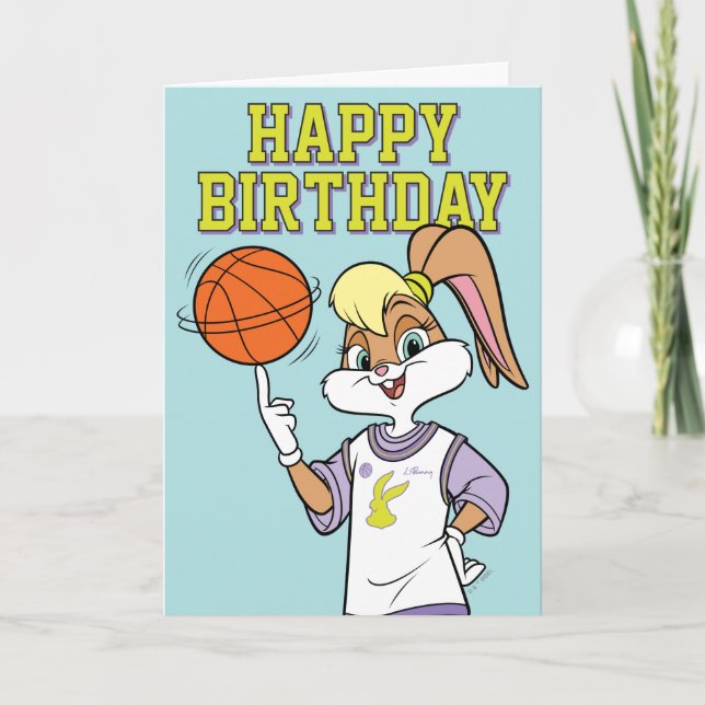 Lola's Basketball-Spin Karte (Vorderseite)