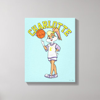 Lola's Basketball-Spin Leinwanddruck