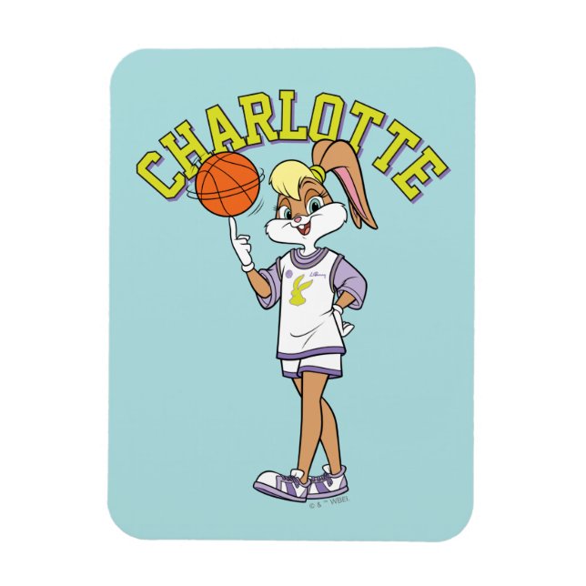 Lola's Basketball-Spin Magnet (Vertikal)