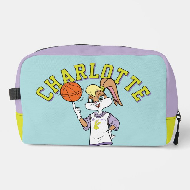Lola's Basketball-Spin Waschbeutel (Vorderseite)