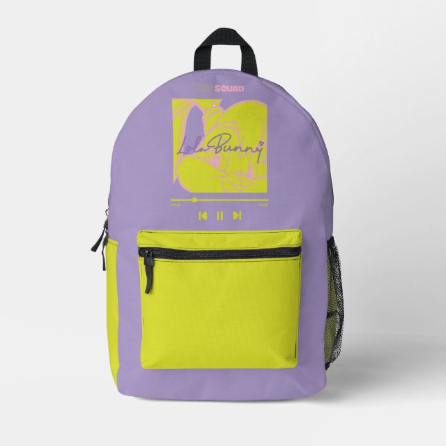 Lola's Music Player Bedruckter Rucksack (Vorderseite)