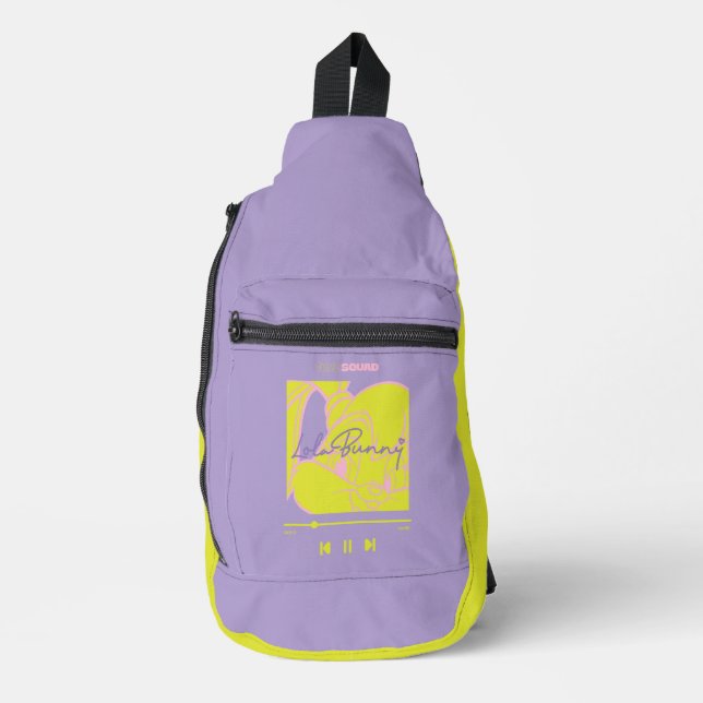 Lola's Music Player Crossbody Bag (Vorderseite)