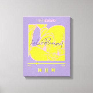 Lola's Music Player Leinwanddruck