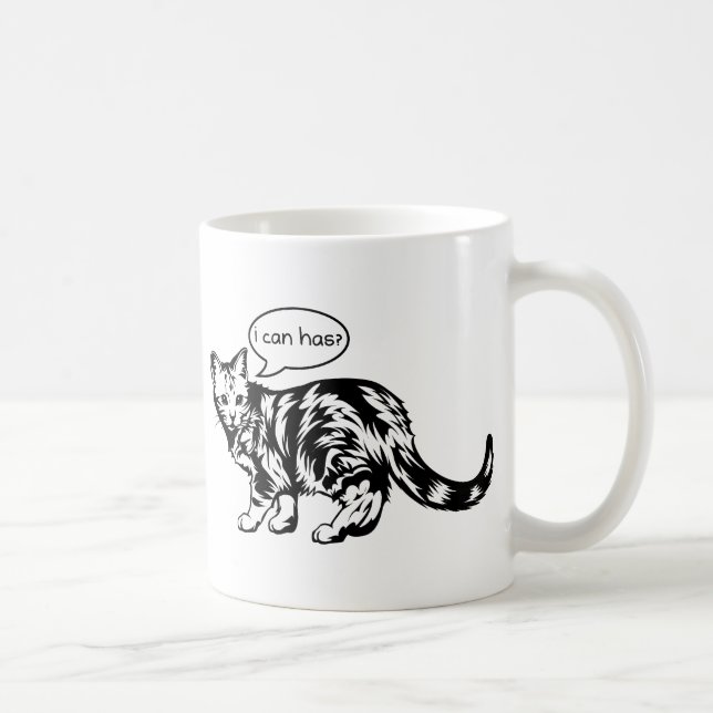 lolcat - ich kann habe? tasse (Rechts)