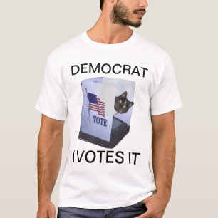 LOLCAT Liberale Wähler Demokraten T-Shirt